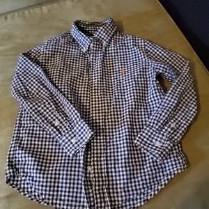 Ralph Lauren Polo navy and white shirt